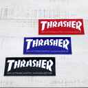 Thrasher Skate Mag Standard Sticker Black Blue R
