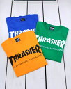 Thrasher Mag Logo SS Tee / t-shirts 3-col XbV[ S vg TVc /  S[h C O[  A[g[N XP[g Xg[g thrasher magazine skate street culture