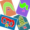 TaMa Postcard 4-Set / たま ポストカード 4枚セット 絵葉書 かわいい カラフル イラスト アート