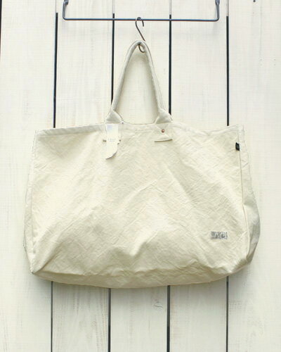 V.D.L.C Stylist Bag / tote big size Natural washed ブイディーエルシー スタイリスト トートバッグ ビックサイズ 帆布 コットン ナチュラル 生成り 洗い made in japan 日本製 vdlc 大きめ