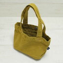 V.D.L.C. 帆布・キャンバスバッグ レディース V.D.L.C Boat Tote Bag S / Karashi ブイディーエルシー 舟形 ミニ トートバッグ 帆布 コットン / カラシ made in japan 日本製 vdlc キャンバス ミニトート お散歩 お弁当