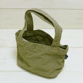 V.D.L.C Boat Tote Bag S / Beige overdye ブイディーエルシー 舟形 ミニ トートバッグ 帆布 コットン / ベージュ 後染め made in japan 日本製 vdlc キャンバス ミニトート お散歩 お弁当