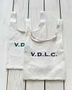 V.D.L.C Eco Bag M / tote unisex Kinari washed / Print 2-Col uCfB[GV[ GR obO MTCY g[g | z Rbg   / S2F made in japan { vdlc LoX