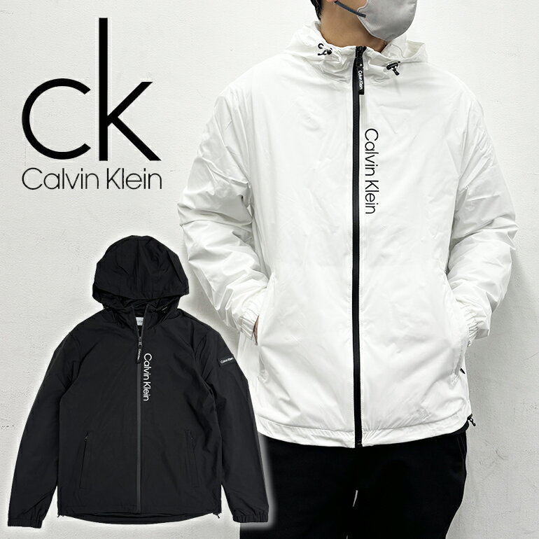 カルバン・クライン Calvin Klein　カルバンクライン ウインドブレーカーCM455105メンズ　ジャケット　ナイロンパーカー　ライトアウター裏地メッシュ　ブランド　アウトドア　キャンプck