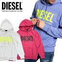 DIESEL ディーゼル メンズ ロゴ パーカー フーディーS--GIR-DIVISION-LOGO シンプル 定番おそろ ペア カップル