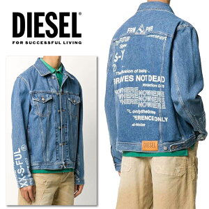 DIESEL ディーゼル ブルゾン デニムジャケット Gジャン アウターNHILL-SP2 009DZバックプリント　ロゴ