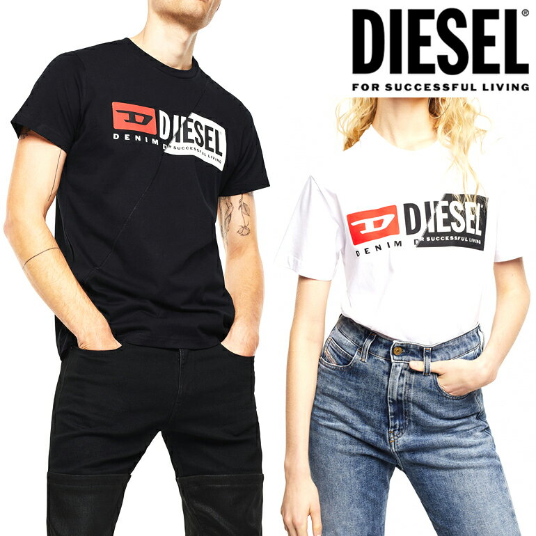 ディーゼル DIESEL メンズ WロゴTシャ