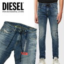 DIESEL ディーゼル デニム ジョグジーンズ メンズ THOMMER-Y-NE-069SZ　SWEAT JEANS SLIM-SKINYJOGG JEANS スウェットデニム ジョガーパンツ 長ズボン ボトムス 正規品/即納