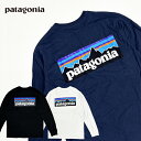 パタゴニア PATAGONIA メンズ 長袖 Tシャツ38518 メンズ ロングスリーブ P-6ロゴ レスポンシビリティー胸ロゴ バックロゴ ロングTシャツ ロンT 長袖 アウトドア