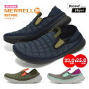 楽天Brand Navi 楽天市場店メレル MERRELL ハットモック レディース モックシューズ サンダル HUT MOC テント アウトドア 人気 靴 キャンプ かわいい 履きやすい フェス 山ガール フェス