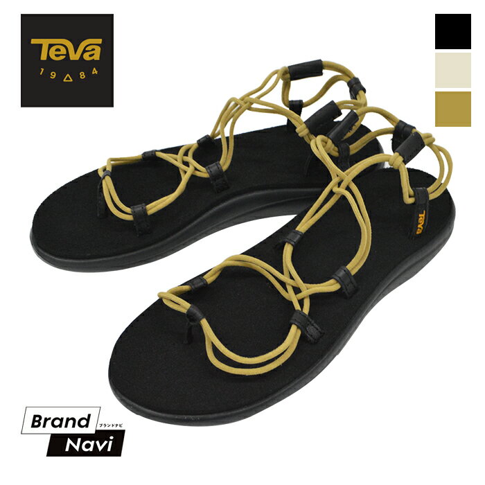 楽天Brand Navi 楽天市場店テバ TEVA レディース 紐 サンダル ボヤ インフィニティー VOYA INFINITY 1019622 人気 テヴァ スポーツ スポサン フェス 歩きやすい ぺたんこ カジュアル 軽量 ストラップ ブラック 【サイズ交換1回無料】