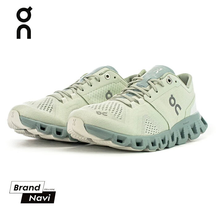 オン ON レディース ランニングシューズ クラウドエックス 40.99036 マラソン スニーカー 大きいサイズ 白 ホワイト 靴 軽量 スポーツ 穴あきソール 【サイズ交換1回無料】のサムネイル