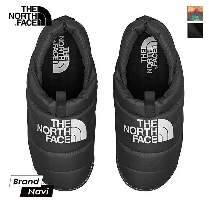 ノースフェイス モックシューズ スリップオン メンズ THE NORTH FACE THERMOBALL NUPTSE MULE 6 NF0A5G2F 撥水 中綿 …