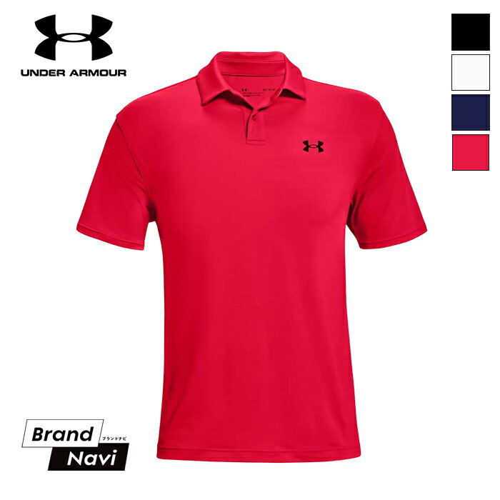 アンダーアーマー UNDER ARMOUR ポロシャツ メンズ T2G Polo 1368122 スポーツウェア ゴルフ ゆったり 大きいサイズ ホワイト ブラック ネイビー レッド ギフト 【サイズ交換1回無料】