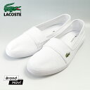 ラコステ ラコステ LACOSTE キャンバス スリッポン レディース スニーカー マリス MARICE BL 2 ホワイト シューズ スリップオン 白 靴