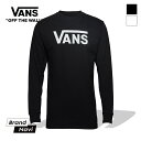 バンズ VANS メンズ ロングTシャツ 長袖 トップス ロングスリーブ ロンT 綿 コットン100％ リブ袖 ジム ダンス スケボー ストリート カジュアル ブラック ホワイト 【サイズ交換一回無料】