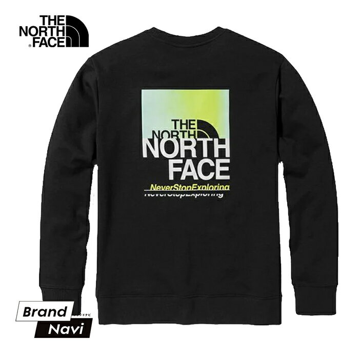 ノースフェイス THE NORTH FACE クルースエットシャ メンズ M COORDINATES CREW-AP NF0A81MI コーディネーツ アウトドア アーバン タウン ブラック 通勤 通学 旅行 ロゴ プリント 紳士 【サイズ交換1回無料】