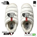 ノースフェイス ダウンシューズ レディース ヌプシミュール モックシューズ スリッポン THE NORTH FACE THERMOBALL NUPTSE MULE 6 NF0A5G2B 撥水 ダウン サンダル フリース 冬 ブラック ホワイト 【サイズ交換1回無料】