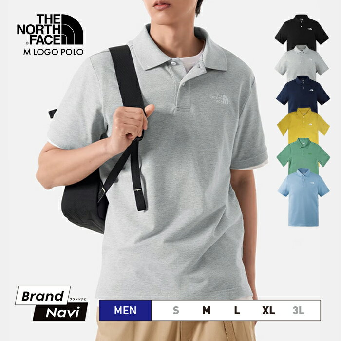 ザ・ノース・フェイス ポロシャツ メンズ ノースフェイス ポロシャツ メンズ 半袖 人気 コットン 綿 アウトドア ロゴ ゴルフ 父の日 50代 60代 ギフト プレゼント 正規品 THE NORTH FACE LOGO POLO NF0A7WE8
