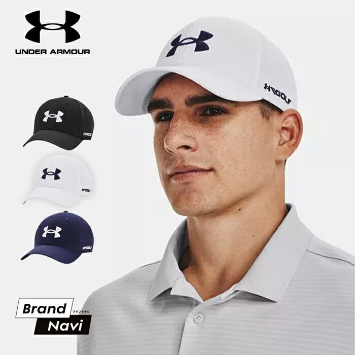 メンズ アンダーアーマー キャップ UNDER ARMOUR UNDER ARMOUR GOLF96 HAT 帽子 ゴルフ96 キャップ つば付き カーブ ブランド マジックテープ 運動 アウトドア アウトドア グレー スポーツ 1361547 旅行 お出かけ ギフト