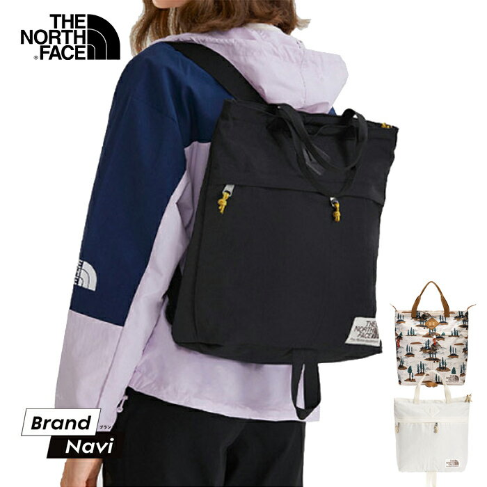 ノースフェイス トートバッグ メンズ ノースフェイス THE NORTH FACE トートバッグ ユニセックス メンズ レディース BERKELEY TOTE PACK NF0A52VS バークレイ 2WAY おしゃれ 人気 旅行 バックパック リュックサック アウトドア ダブルジップ ラップトップ ブラック ホワイト