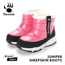 キッズ ジュニア 子供 ブーツ 防水 ベアパウ ジュニパー BEARPAW JUNIPER J1995K スノーブーツ 靴 防寒