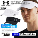 アンダーアーマー UNDER ARMOUR 男性 メンズ 帽子 スポーツ ゴルフ サンバイザー UVカット 吸汗 長時間OK 軽い プレゼント黒 白 ブラック ...