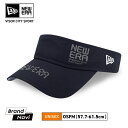 NEW ERA ニューエラ サンバイザー キャップ 帽子 レディース メンズ 調節可能 ブラック 黒 スポーツ ゴルフ ブランド 紫外線 日よけ