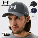 メンズ アンダーアーマー キャップ UNDER ARMOUR UNDER ARMOUR GOLF96 HAT 帽子 ゴルフ96 キャップ つば付き カーブ ブラ...