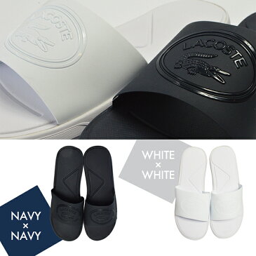 【在庫一掃SALE】【サイズ交換1回無料】ラコステ メンズサンダル 大きいサイズ LACOSTE L.30 SLIDE 318