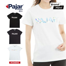 パジャールカナダ Pajar CANADA レディース Tシャツ 半袖 おしゃれ 大人 かわいい 人気 ベラ BELLA 白 黒 ネイビー アウトドア カジュアル 下着 コットン Uネック カットソー 春 夏 秋 高級 大きい