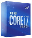 【中古】 INTEL CPU BX8070110700K Core i7-10700K プロセッサー 3.80GHz(5.10 GHz) 16MBキャッシュ 8コア 日本正規流通商品