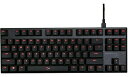 【中古】 HyperX Alloy FPS Pro ゲーミングキーボード 青軸 FPSゲーム向け LEDバックライト 保証 HX-KB4BL1-US/WW 87キーテンキーレス(2)
