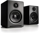 【中古】 【国内正規品】Audioengine オーディオエンジン A2+ワイヤレス・パワードスピーカー l Bluetooth aptX対応・16bit DACアンプ内蔵(ブラック)(2)