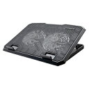 【中古】 ミヨシ MCO 直径約140mm、2基の大型ファンでノートPCをしっかり冷却ノートPCクーラー NSF-03
