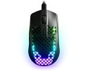 【中古】 SteelSeries ゲーミングマウス 無線 Aerox 3 Wireless Onyx 2022 超軽量 TRUEMOVE AIRセンサー搭載 Quantum Wireless 2.0テクノロジー IP54規格 防水 防塵 62612J(2)