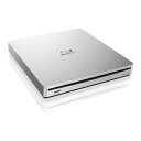 【中古】 Pioneer(パイオニア) USB3.0対応 BDXL対応 スロットイン型 ポータブルブルーレイドライブ シルバー BDR-XS06J