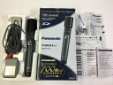 【中古】 パナソニック SDカラオケマイク 700曲内蔵 SY-MK100-K