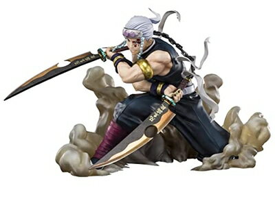 【中古】 フィギュアーツZERO 鬼滅の刃 宇髄天元 約140mm PVC ABS製 塗装済み完成品フィギュア