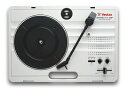 【中古】 Vestax ポータブルターンテーブル handytrax USB WHITE ホワイト USB出力機能/録音ソフト付き スピーカー内蔵