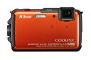【中古】 Nikon デジタルカメラ COOLPIX AW110 防水18m 耐衝撃2m サンシャインオレンジ AW110OR(2)