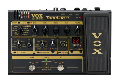【中古】 VOX ヴォックス 真空管搭載 マルチ・エフェクター Tone Lab ST