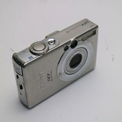 【商品名】Canon IXY DIGITAL イクシィデジタル IXY-D70（中古品）中古品の特性上、外箱,取り扱い説明書等は基本的には付属いたしません（付属しているものもございます）。商品として問題があるものではございません、動作いたします。また、商品名に【付属、特典、○○付き、ダウンロードコード】等の記載があっても中古品の場合は基本的にこれらは付属致しません。当店の中古品につきましては商品チェックの上、動作に問題がないものを取り扱っております。ご安心いただきました上でご購入ください。【ご注文〜発送完了までの流れ】ご注文は24時間365日受け付けております。ご注文後いただきました後に当店から注文確認メールが送信されます。発送までの期間といたしましては、ご決済完了後より2〜5営業日となります。発送完了後に発送通知番号記載のメールが送付されます。【ご注意事項】当店はお客様都合によるご注文・ご決済後のキャンセル・返品はお受けしておりません。ご承知おきのうえご注文をお願いいたします。当店は一部商品を他モール等と併売させていただいております。完売の際はご連絡させていただきます。予めご承知おきのほどお願いいたします。