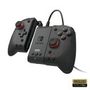 【中古】 【任天堂ライセンス商品】グリップコントローラーアタッチメントセット for Nintendo Switch【Nintendo Switch 旧モデル・有機ELモデル両対応】