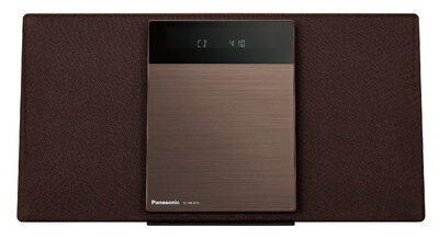 【中古】 パナソニック ミニコンポ FM/AM 2バンド Bluetooth対応 4GBメモリー内蔵 ブラウン SC-HC410-T
