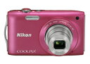 【中古】 Nikon デジタルカメラ COOLPIX (クールピクス) S3300 ストロベリーピンク S3300PK(2)