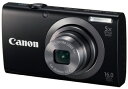 【中古】 Canon デジタルカメラ PowerShot A2300 ブラック 光学5倍ズーム 約1600万画素 PSA2300(BK)