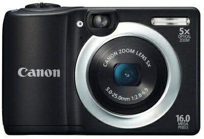 【中古】 Canon デジタルカメラ PowerShot A1400 約1600万画素 光学5倍ズーム ブラック PSA1400