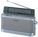 【中古】 SONY TV(1ch-12ch)/FM/AMラジオ ICF-A100V-S