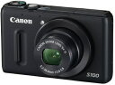 【中古】 Canon デジタルカメラ PowerShot S100 ブラック PSS100(BK) 1210万画素 広角24mm 光学5倍ズーム 3.0型TFT液晶カラーモニター(2)